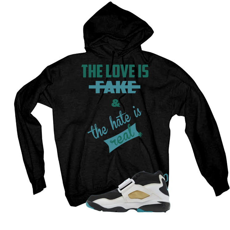 Nike Air Diamond Turf Emerald Black T-Shirt (Love Is Fake)| illcurrency
