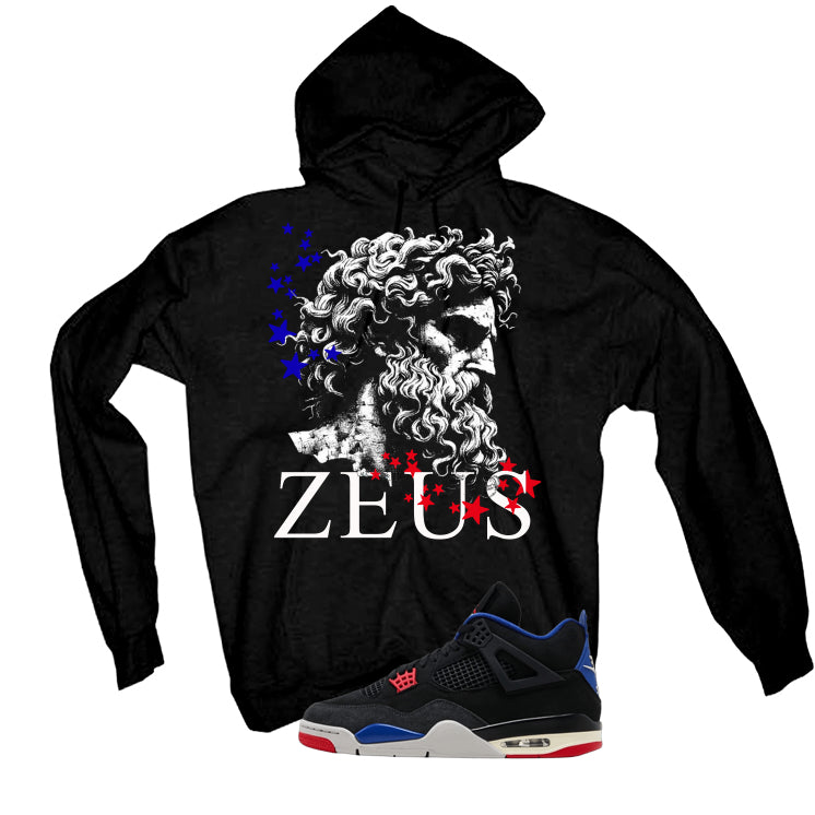 Air Jordan 4 Rare Air Black T-Shirt (Zeus)| illcurrency