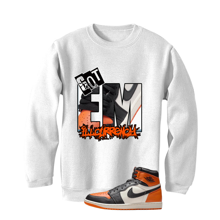 Air Jordan 1 High OG Shattered Backboard White T-Shirt (GOT EM)| illcurrency