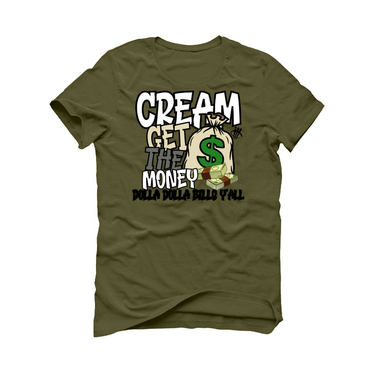Air Jordan 4 SE Craft “Olive” | illcurrency Military Green T-Shirt (CREAM)