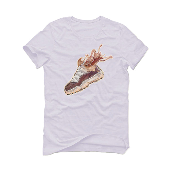 Air Jordan 11 WMNS “Neapolitan” | illcurrency White T-Shirt (SPLASH)