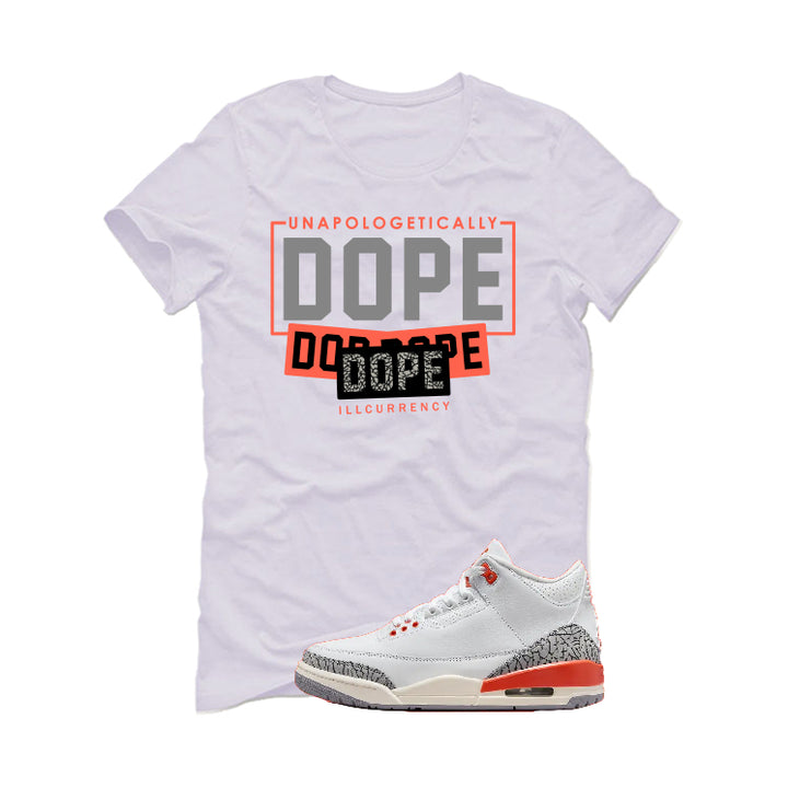 Air Jordan 3 WMNS “Georgia Peach” | illcurrency White T-Shirt (DOPE)