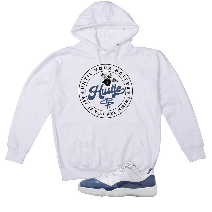 Air Jordan 11 Low Diffused Blue White T-Shirt (Haters Catch Up)| illcurrency