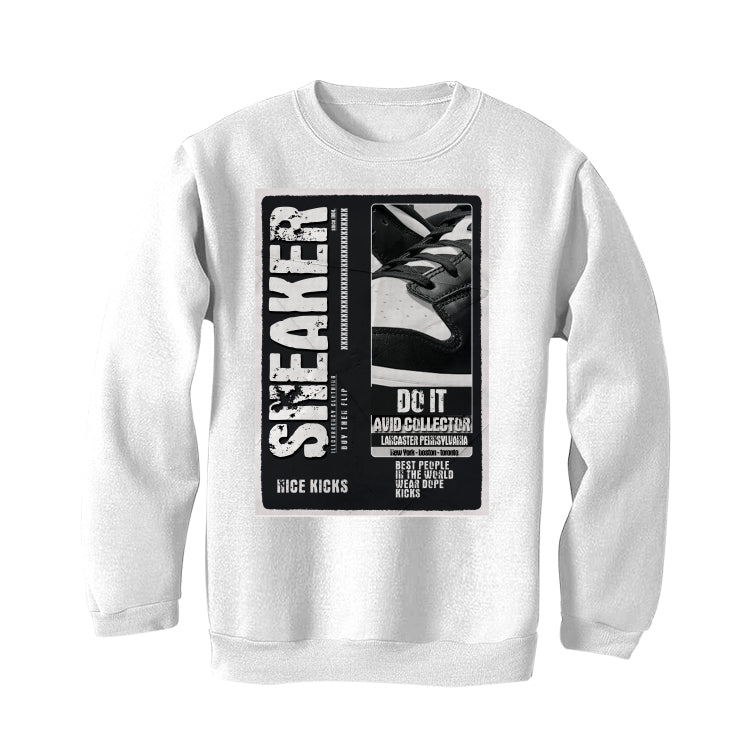 Nike Dunk Low "Panda"  | ILLCURRENCY White T-Shirt (SNEAKERS COLLECTOR)