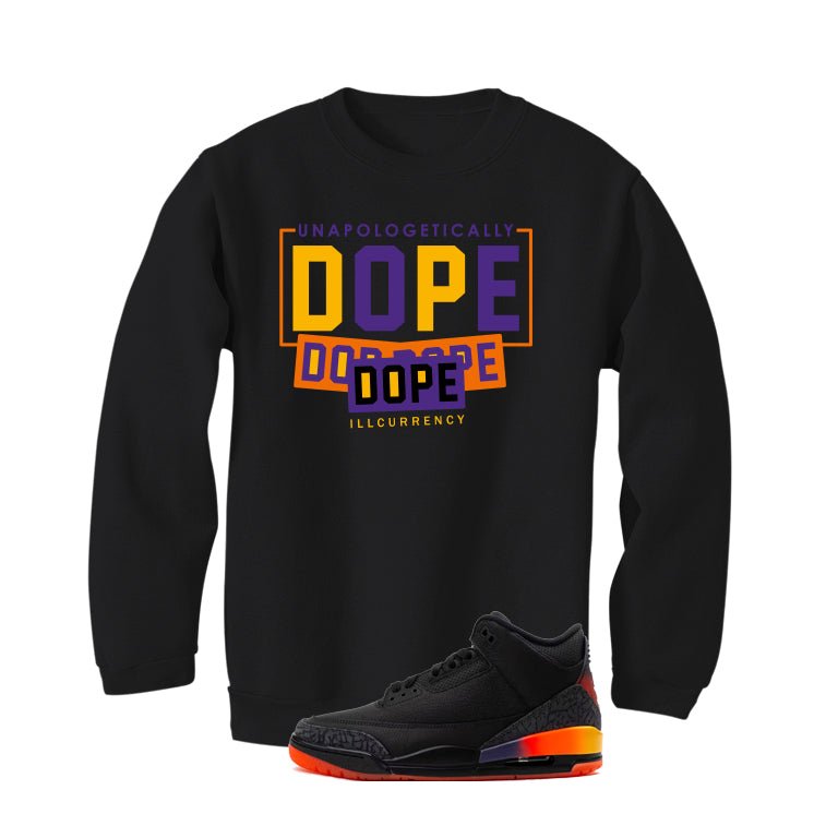 J Balvin x Air Jordan 3 Rio Black T-Shirt (DOPE)