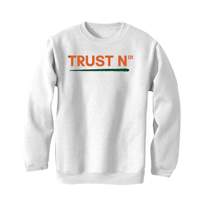 Nike Air Griffey Max 1 “Miami Hurricanes” | illcurrency White T-Shirt (TRUST NO ONE)