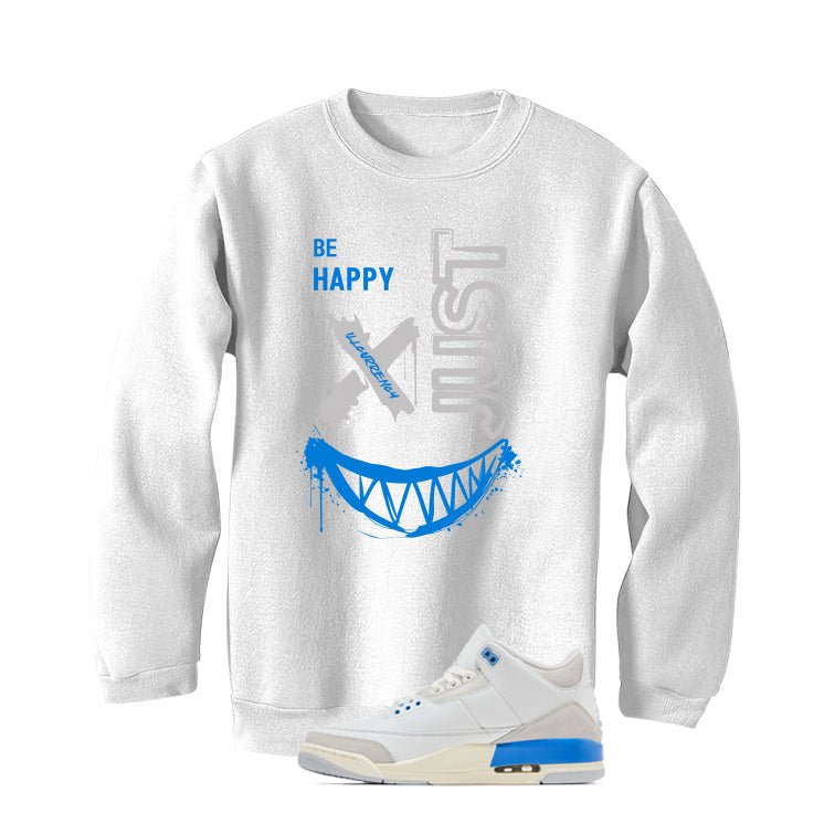 Air Jordan 3 Lucky Shorts White T-Shirt (Be Happy)| illcurrency