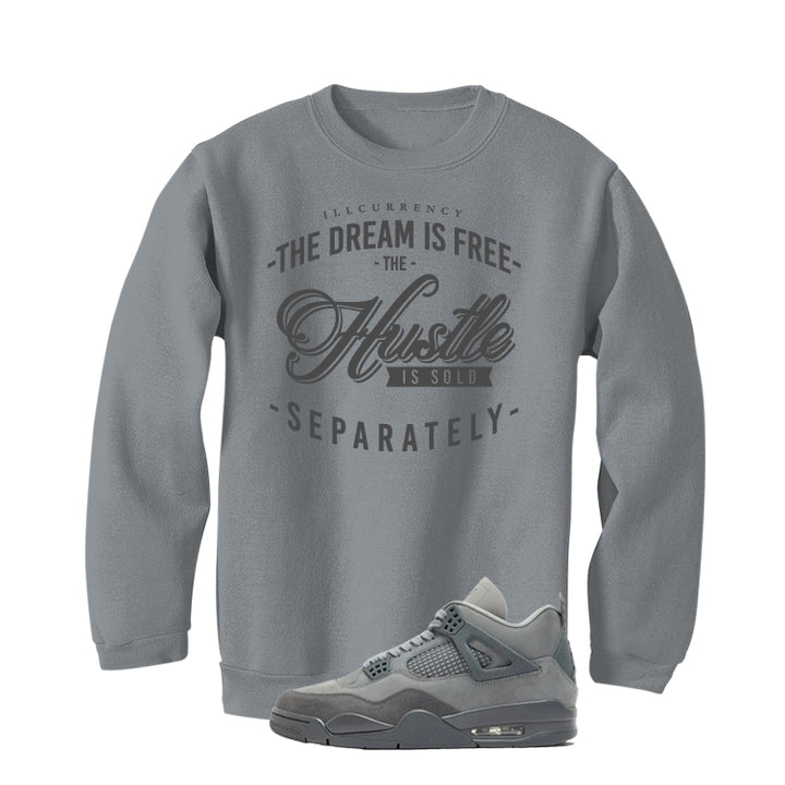 Air Jordan 4 Paris Olympics Grey T-Shirt (The dream is free)| illcurrency