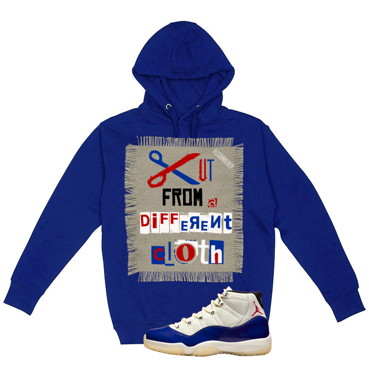 Air Jordan 11 Rare Air Matching T-Shirt, Sweatshirts & Hoodies Royal Blue T-Shirt (Cut from a different cloth)| illcurrency