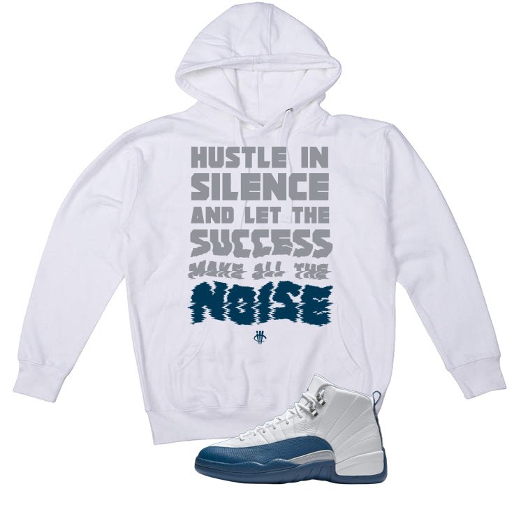 Air Jordan 12 French Blue White T-Shirt (Noise)| illcurrency