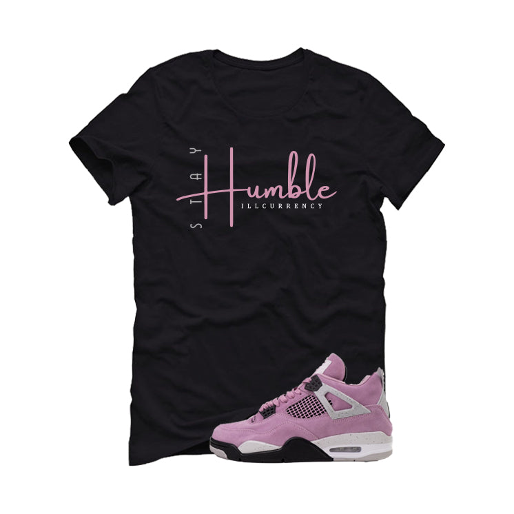 Air Jordan 4 WMNS Orchid Black T-Shirt (Stay Humble)| illcurrency