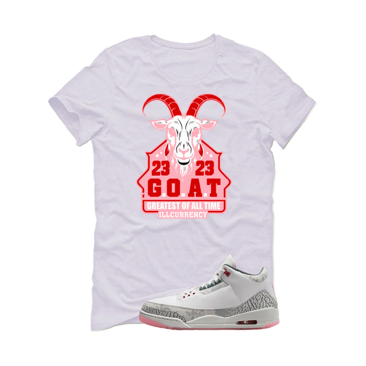 Air Jordan 3 Wings White T-Shirt (Greatest of all time)| illcurrency