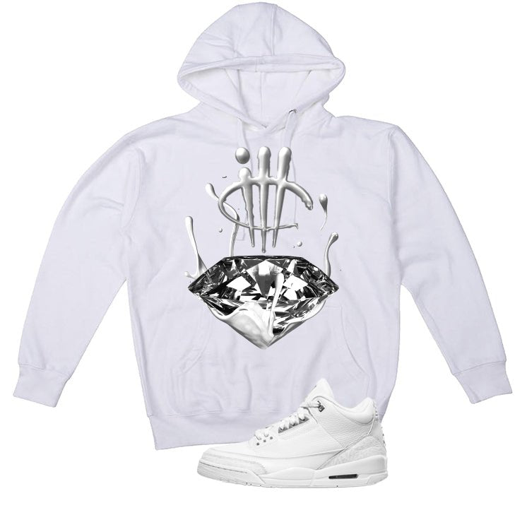 Air Jordan 3 Pure Money White T-Shirt (drip)| illcurrency
