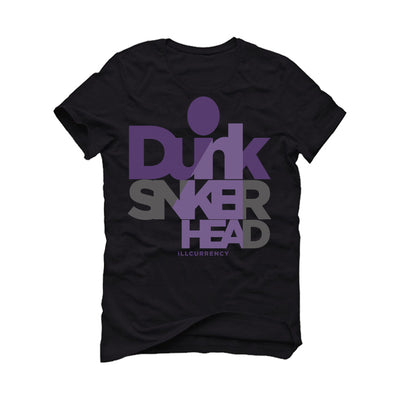 Nike SB Dunk Low “Court Purple” | illcurrency Black T-Shirt (DUNKHEAD)