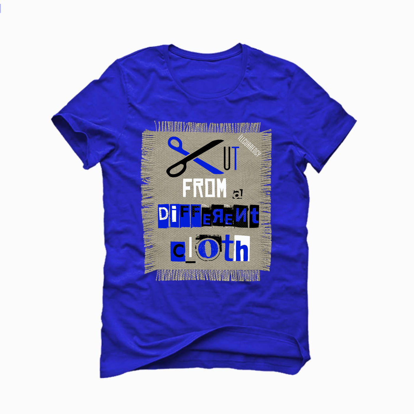 AIR JORDAN 2 LOW “VARSITY ROYAL” Royal Blue T-Shirt (Cut from a different cloth)