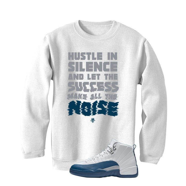 Air Jordan 12 French Blue White T-Shirt (Noise)| illcurrency