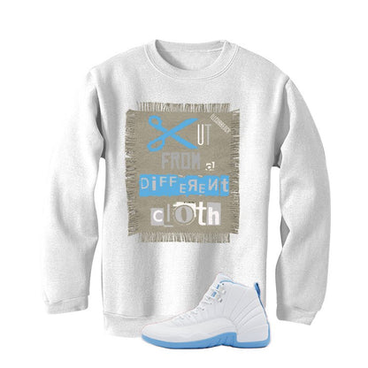 Air Jordan 12 Melo White T-Shirt (Cut from a different cloth)| illcurrency