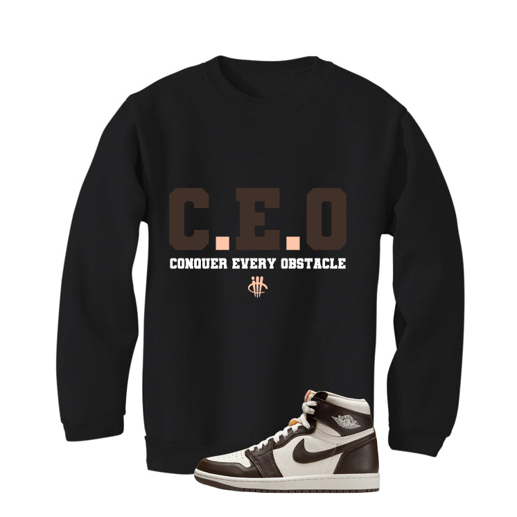Air Jordan 1 High OG Baroque Brown Black T-Shirt (Ceo)| illcurrency
