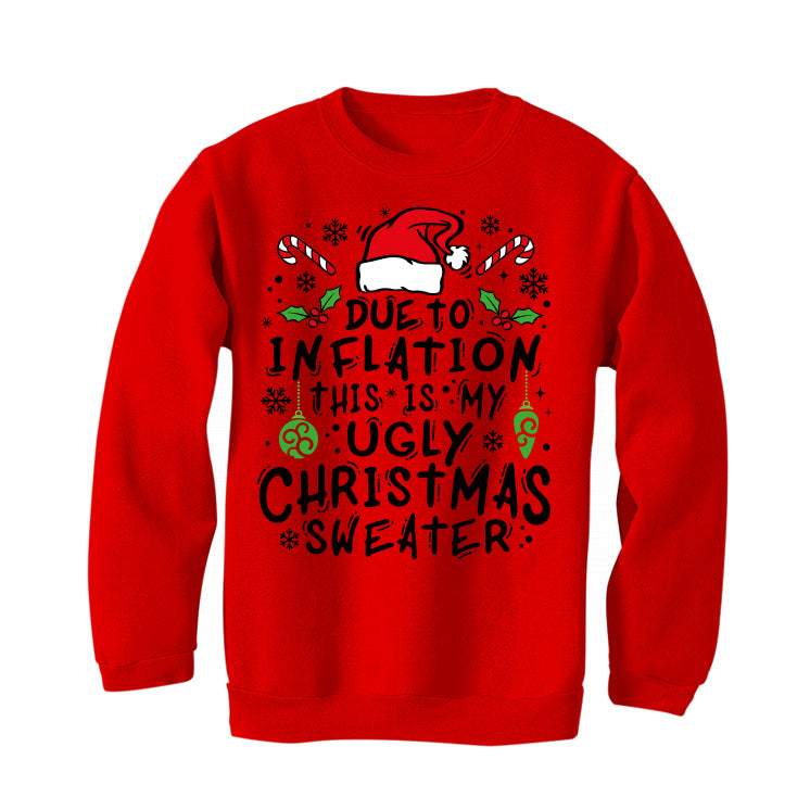 CHRISTMAS UGLY SWEATERS Red T-Shirt (Christmas Inflation)