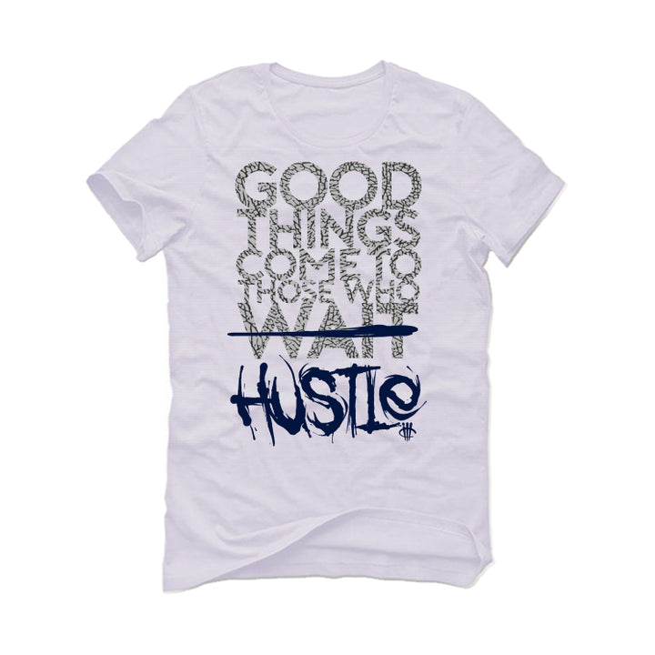 AIR JORDAN 3 “WHITE NAVY”| ILLCURRENCY White T-Shirt (Good Things)