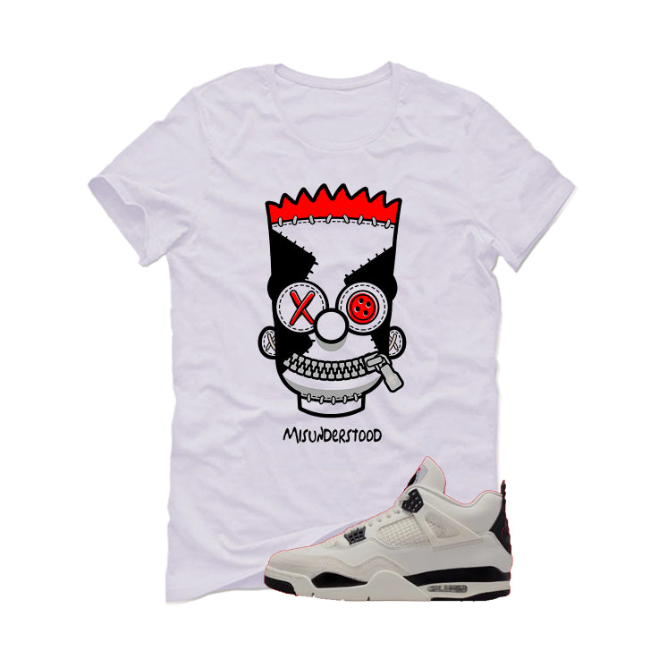 Air Jordan 4 Flight Club Matching T-Shirt, Sweatshirts & Hoodies White T-Shirt (Misunderstood)| illcurrency