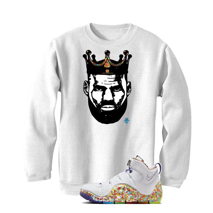 Nike LeBron 4 "Fruity Pebbles" | illcurrency White T-Shirt (King Lebron)