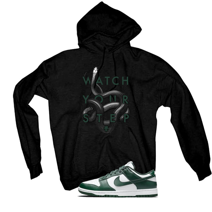 Nike Dunk Low Michigan State Black T-Shirt (Watch Your Step)