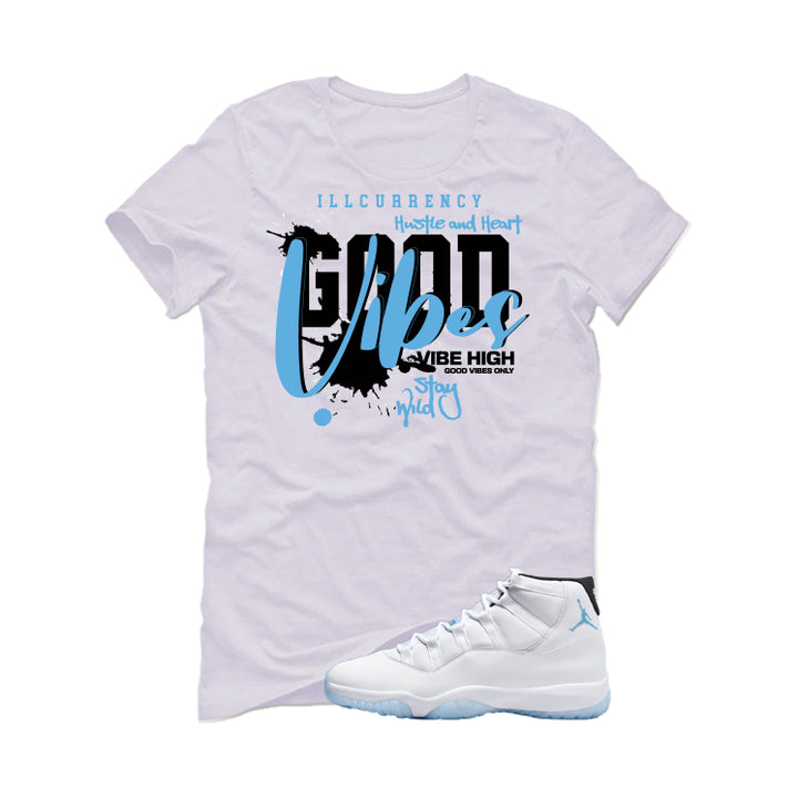 Air Jordan 11 Legend Blue White T-Shirt (Vibes)| illcurrency