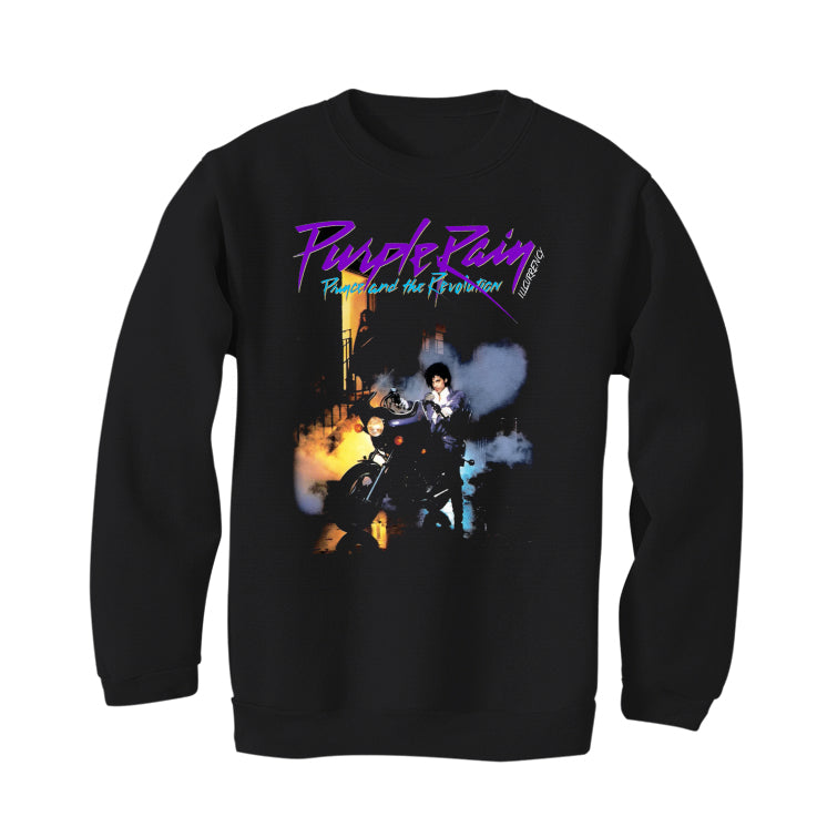 Air Jordan 6 Retro “Aqua” | illcurrency Black T-Shirt (Purple Rain)