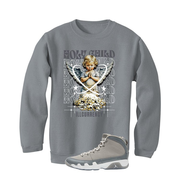 Air Jordan 9 Cool Grey Grey T-Shirt (Holy Child)| illcurrency