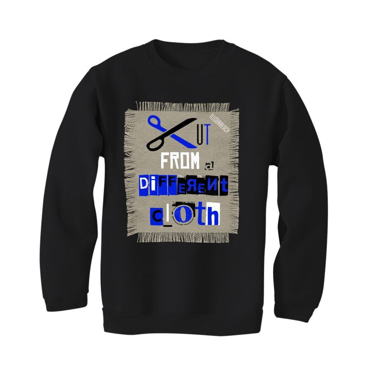 Air Jordan 2 Low Varsity Royal - Black T-Shirt (Cut from a different cloth)