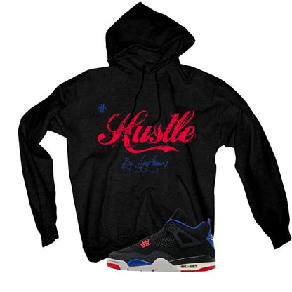 Air Jordan 4 Rare Air Black T-Shirt (Hustle By Any Means)| illcurrency
