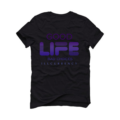 Nike Air Foamposite One “Eggplant” | illcurrency Black T-Shirt (Bad Choices)