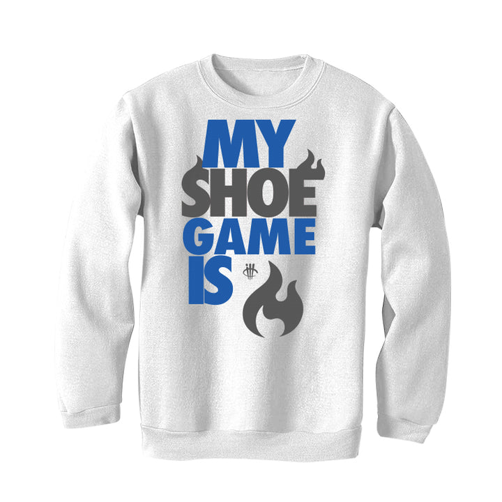 Air Jordan 2 Low Varsity Royal - White T-Shirt (MY SHOE GAME)