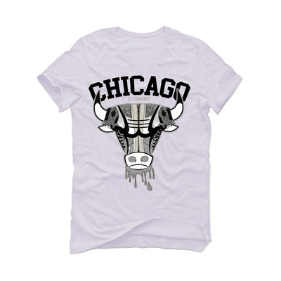 Air Jordan 1 High OG “Elephant” | illcurrency White T-Shirt (Bulls head chicago)