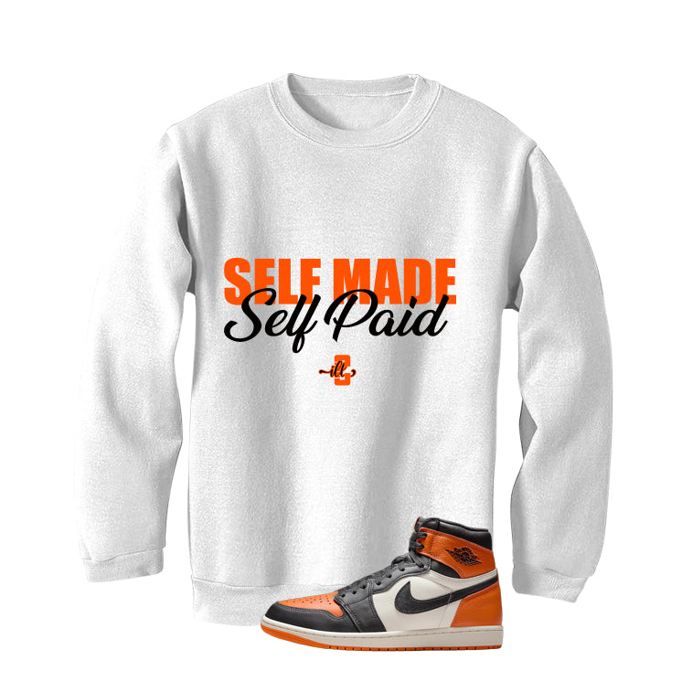 Air Jordan 1 High OG Shattered Backboard White T-Shirt (Self Made Self Paid)| illcurrency
