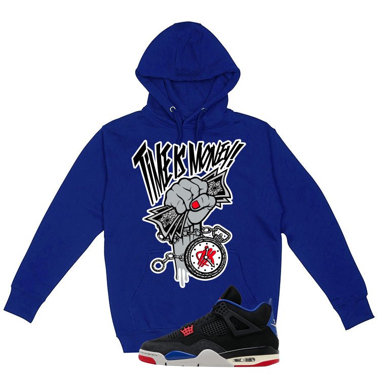 Air Jordan 4 Rare Air Royal Blue T-Shirt (Time Is Money)| illcurrency