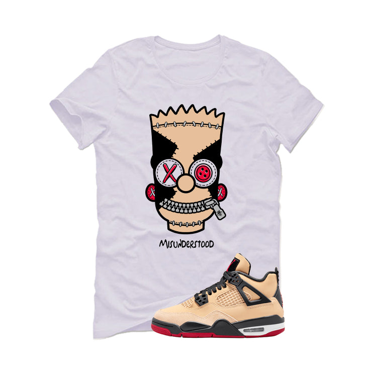 Air Jordan 4 Pizza (GS) White T-Shirt (Misunderstood)| illcurrency