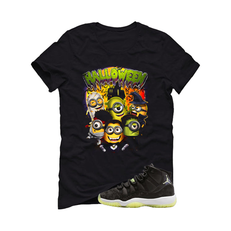 Air Jordan 11 GS Inner Beast Matching T-Shirt, Sweatshirts & Hoodies Black T-Shirt (Halloween)| illcurrency