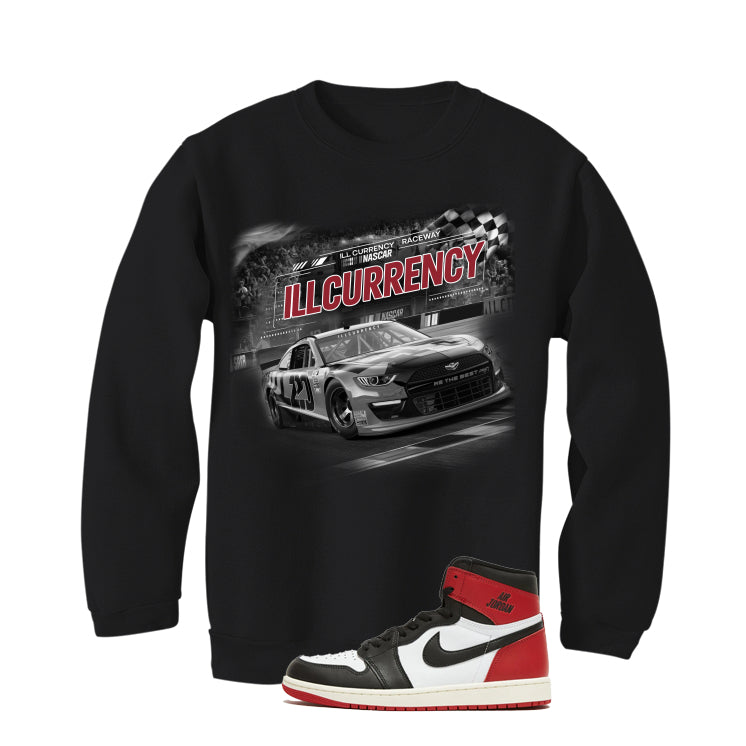 Air Jordan 1 High OG Black Toe Reimagined Black T-Shirt (Raceway)| illcurrency