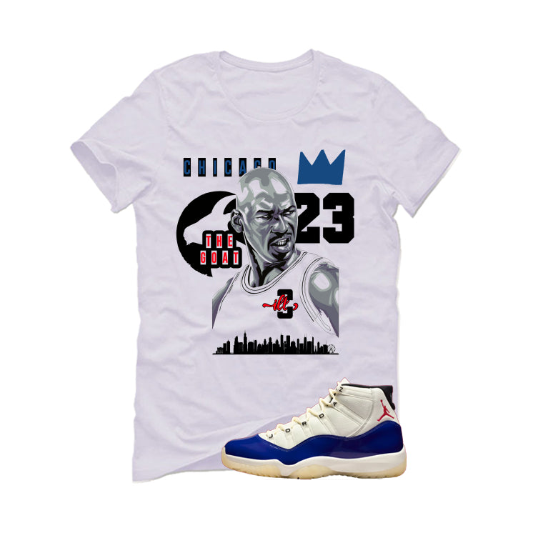 Air Jordan 11 Rare Air Matching T-Shirt, Sweatshirts & Hoodies White T-Shirt (Goat)| illcurrency