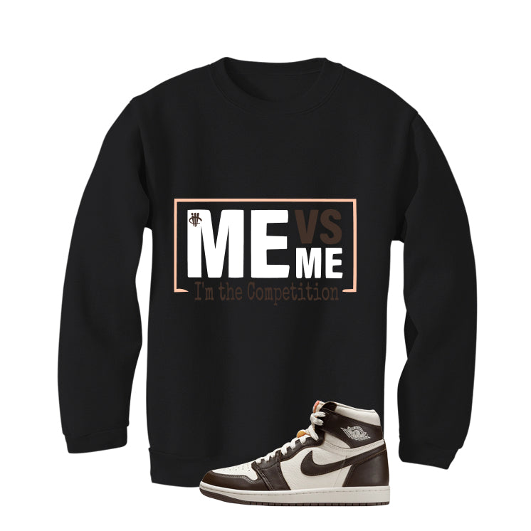 Air Jordan 1 High OG Baroque Brown Black T-Shirt (Me Vs Me)| illcurrency