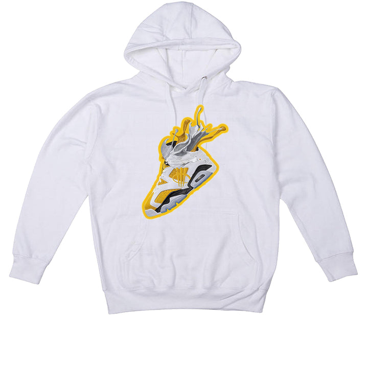 Air Jordan 6 Yellow Ochre | illcurrency White T-Shirt (SPLASH 6)