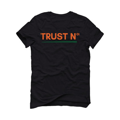 Nike Air Griffey Max 1 “Miami Hurricanes” | illcurrency Black T-Shirt (TRUST NO ONE)