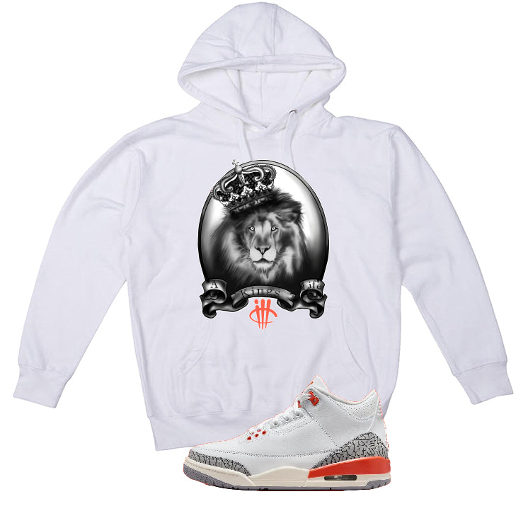 Air Jordan 3 WMNS “Georgia Peach” | illcurrency White T-Shirt (King's Life)