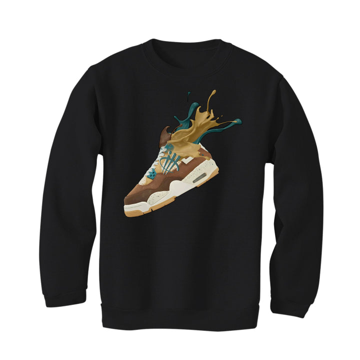 Air-Jordan 4GS Cacao Black T-Shirt (SPLASH 4'Ss)