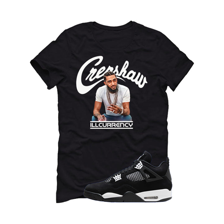 Air Jordan 4 White Thunder Black T-Shirt (Crenshaw)| illcurrency