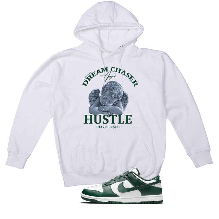 Nike Dunk Low Michigan State White T-Shirt (Dream Chaser Angel)