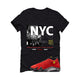 Air Jordan 14 Ferrari Black T-Shirt (City Never Sleeps)| illcurrency