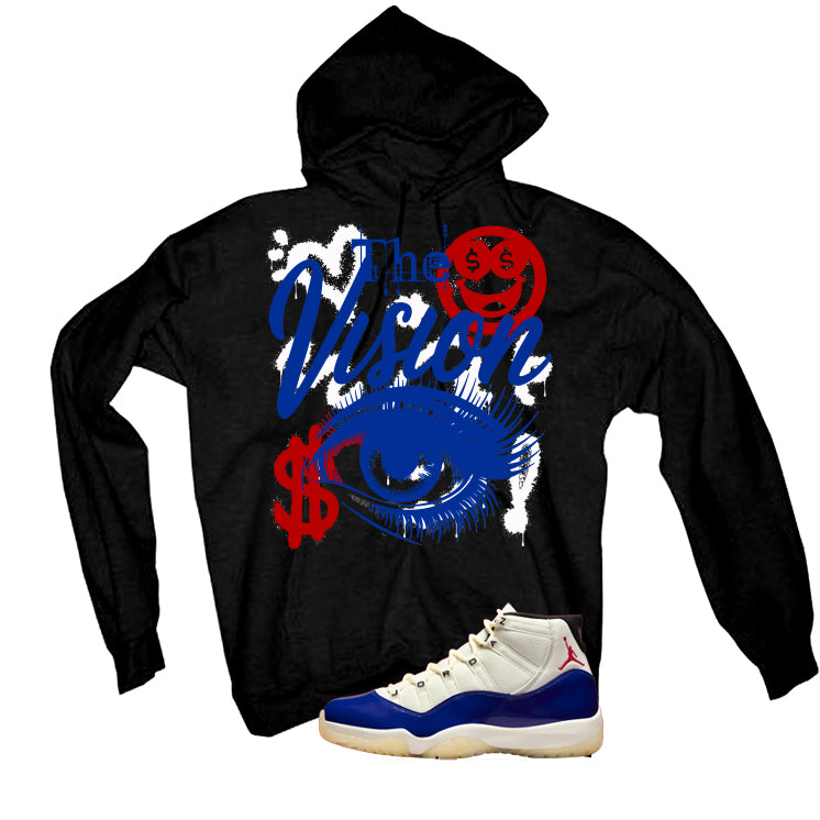 Air Jordan 11 Rare Air Matching T-Shirt, Sweatshirts & Hoodies Black T-Shirt (The Vision)| illcurrency